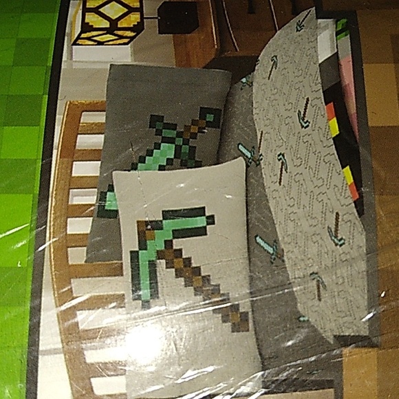 ☆NWT☆MINECRAFT☆Full‐Size Sheet Set☆All Ages☆ - Picture 5 of 5